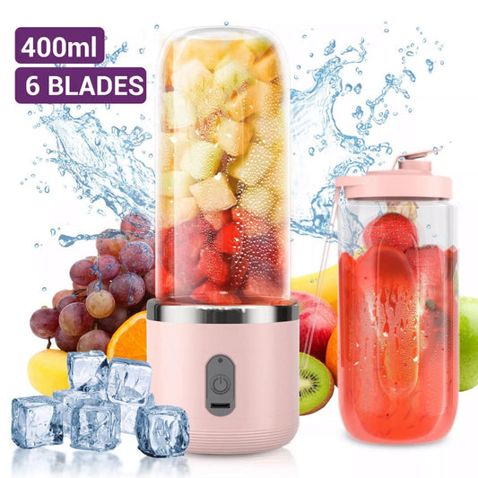 Portable Rechargeable Blender – USB Smoothie & Juice Maker